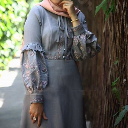 مانتو گلدوزی شده {جانان}